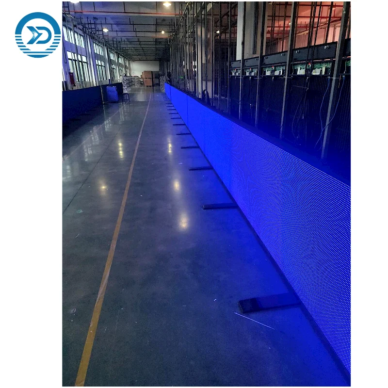 Stadium advertising LED video wall outdoor LED large screen960*960mm Die-cast aluminum cabinet P4 LED outdoor screen wholesale - Image 5