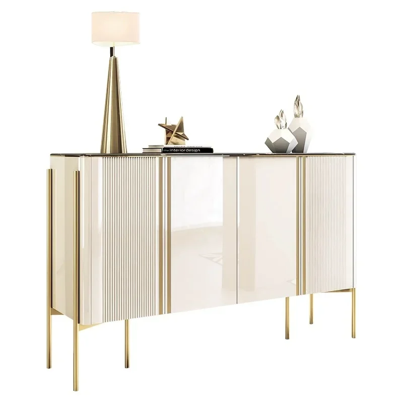 Minimalist Sideboard Glossy Buffet Living Room Cabinets Modern Luxury Sideboard Showcase Living Room Cajonera Vitrina Furniture