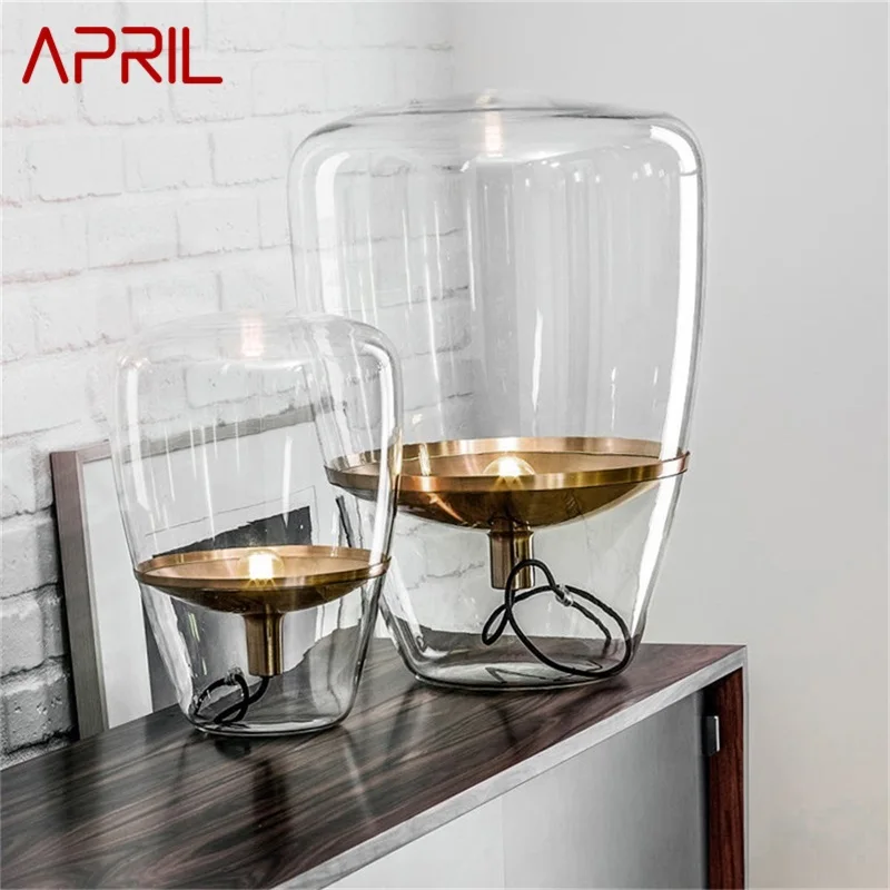 APRIL Modern Nordic Creative Table Lamp LED Desk Light Decorative for Home Bedroom Living Room