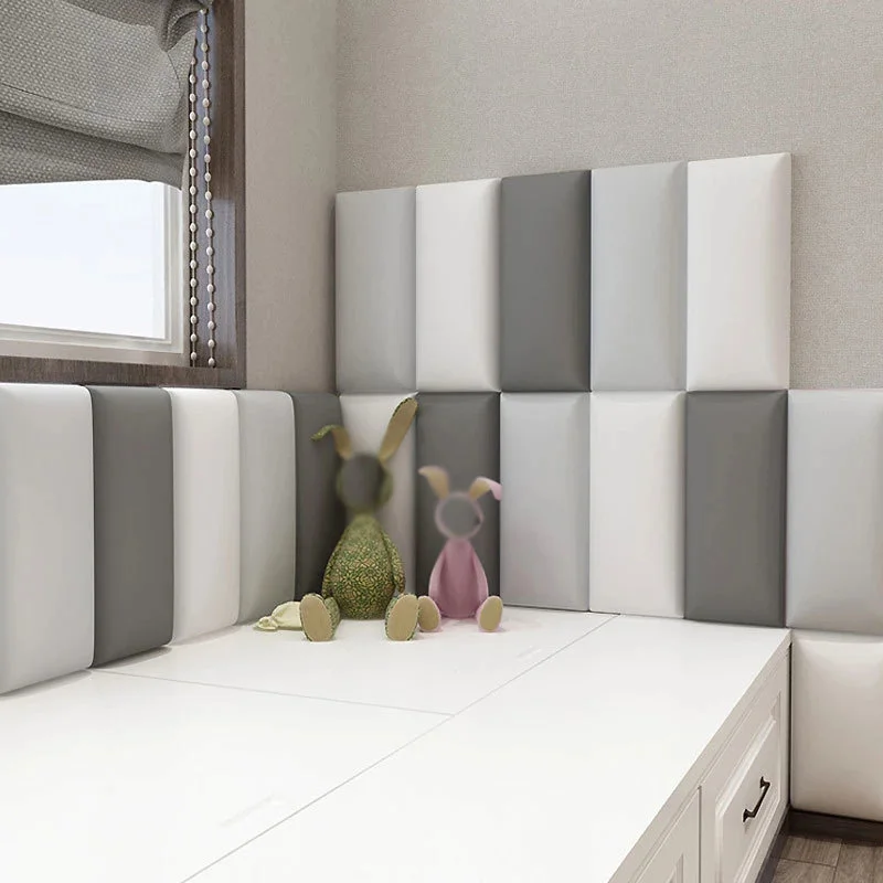 Bed Headboards 3D Wall Sticker Self-adhesive Head Board Wall Panels Cabecero Cama 135 Bed Head Tete De Lit Cabezal De Cama - Image 2