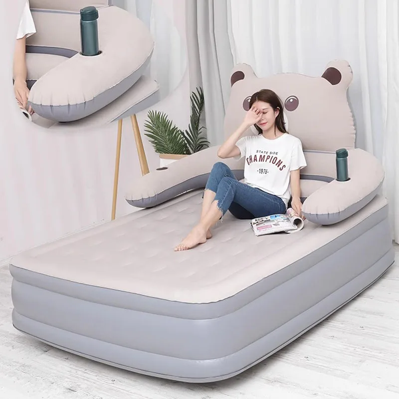 Bedroom Children Bed Full Double Queen Inflatable Design Space Saving Massage Modern Bed Sleeping Camas De Casal Home Furniture - Image 3