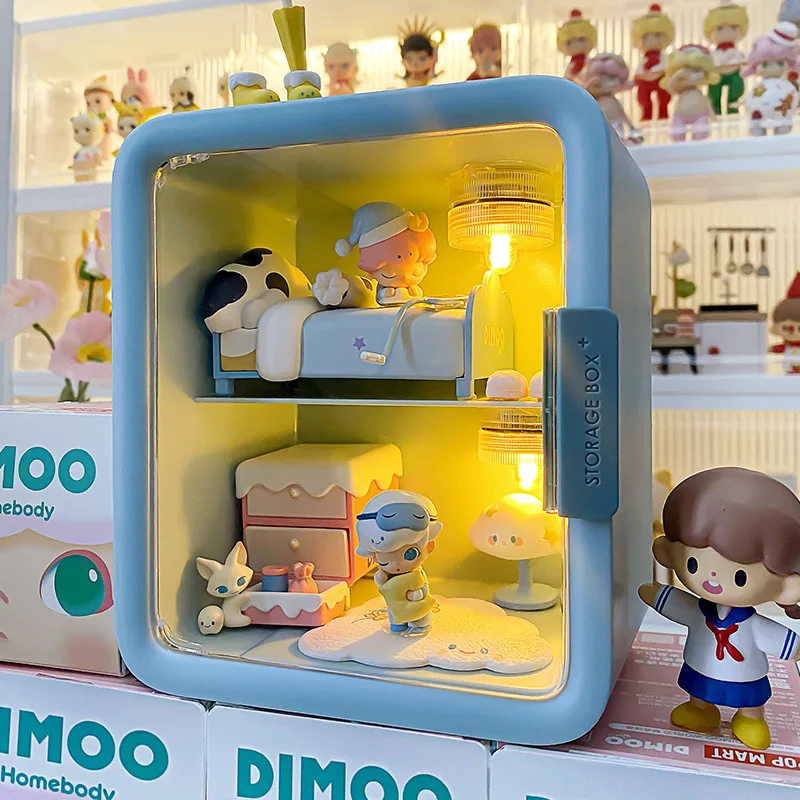 Acrylic Blind Box Storage Display Stand Figure Toys Dolls Show Cabinet Case Table Decoration for Dimoo - Image 2
