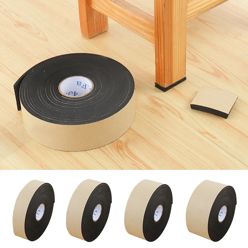 2/5M Self Adhesive Furniture Leg Pad Anti Slip Table Feet Mats Rug Floor Protector Sofa Chair Bumper Damper Furniture Foot Cover - Image 2