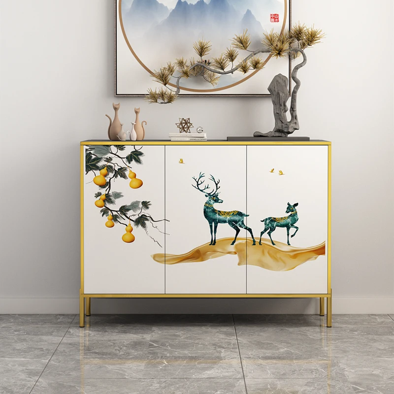 Sideboard Accent Living Room Cabinets Kitchen Closet Entryway Display Locker Cabinet Dollhouse Nordic Meuble Buffet Furniture - Image 4