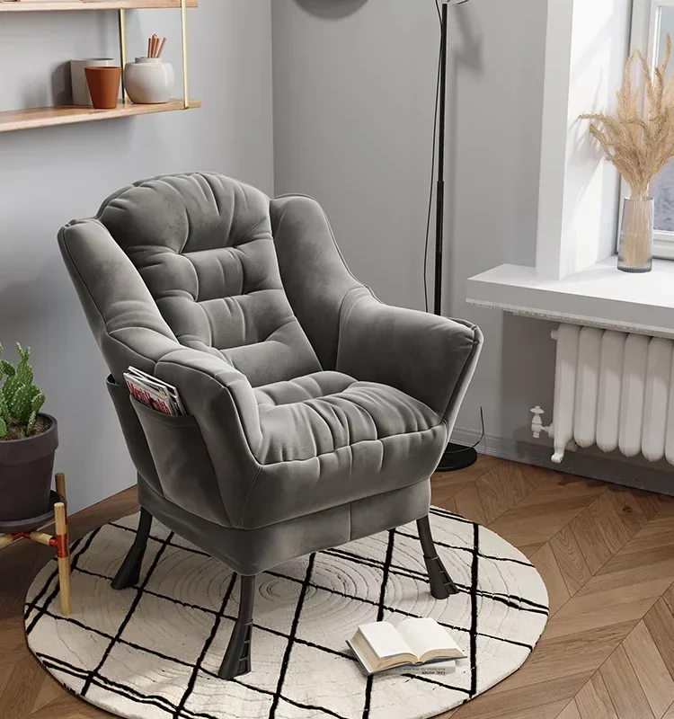 Lazy sofa, single home, student dormitory, recreational computer, chair, balcony, bedroom, reclining chair, backrest, small sofa