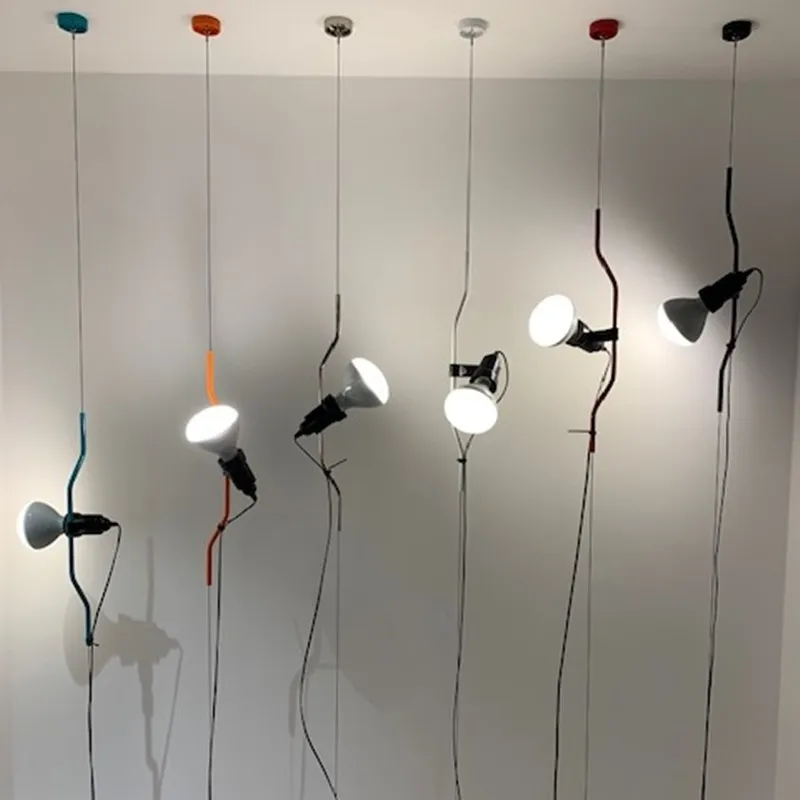 PARENTESI Pendant Lamp Italian designer lamp LED for Bedroom Bedside Lamp Living Room coffee tables Home restaurant light - Image 5