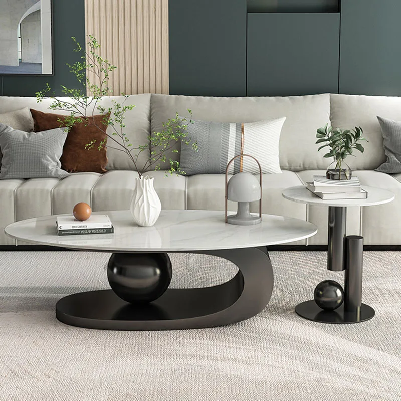 Luxury Coffee Table Center Mobile Salon Nordic Living Room Accent Frames Coffee Table Couch Tavolino Da Salotto Hotel Furniture - Image 2