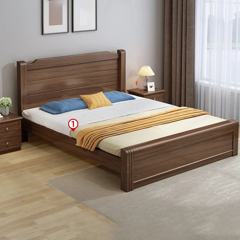 Garden Baby Queen Beds Patio Size Princess Double Wood Circle Beds Nordic Cheap Adults Camas Dormitorio Furnitures For Bedroom - Image 2