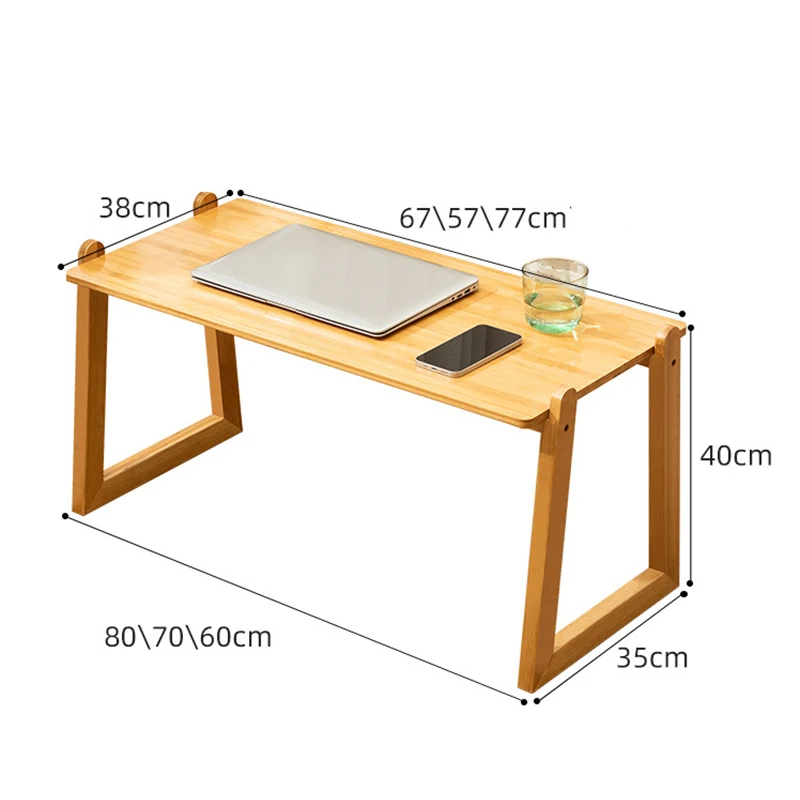 Multi-Functional Home Bedroom Simple Student Computer Desk Bed PC Lapdesk Table Stand Smalll Serving Table - Image 2