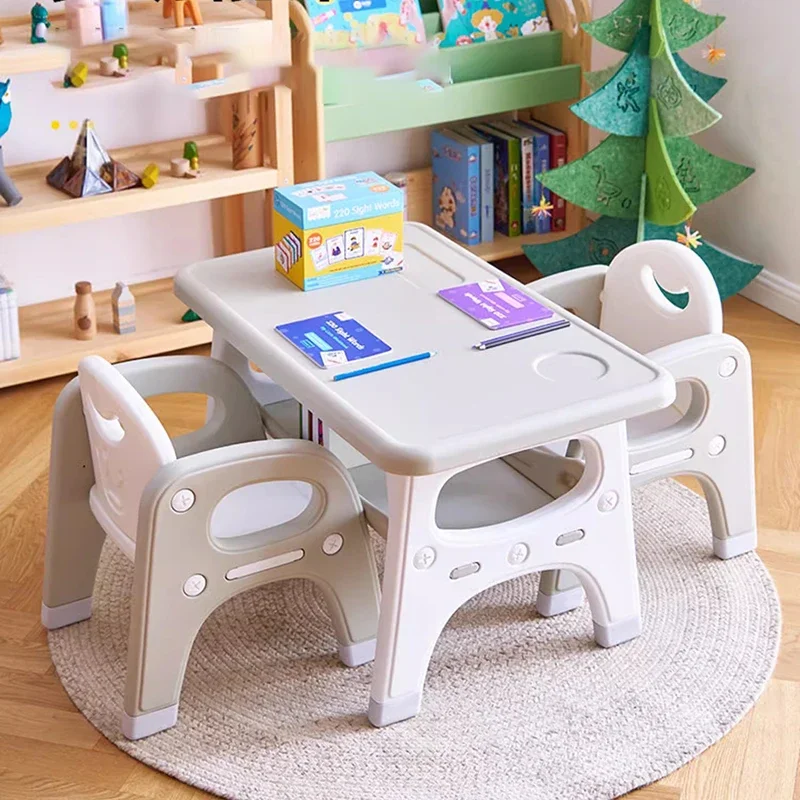 Kids Table Chair Set Childrens Furniture Student Desk Children's Child Room Desks Tables Escritorios De Computadora Study Baby - Image 3
