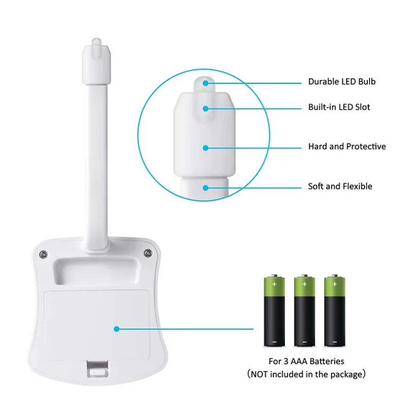 Toilet Night Light Motion Sensor Toilet Lights LED Washroom Night Lamp 8 Colors Toilet Bowl Lighting For Bathroom Washroom - Image 2