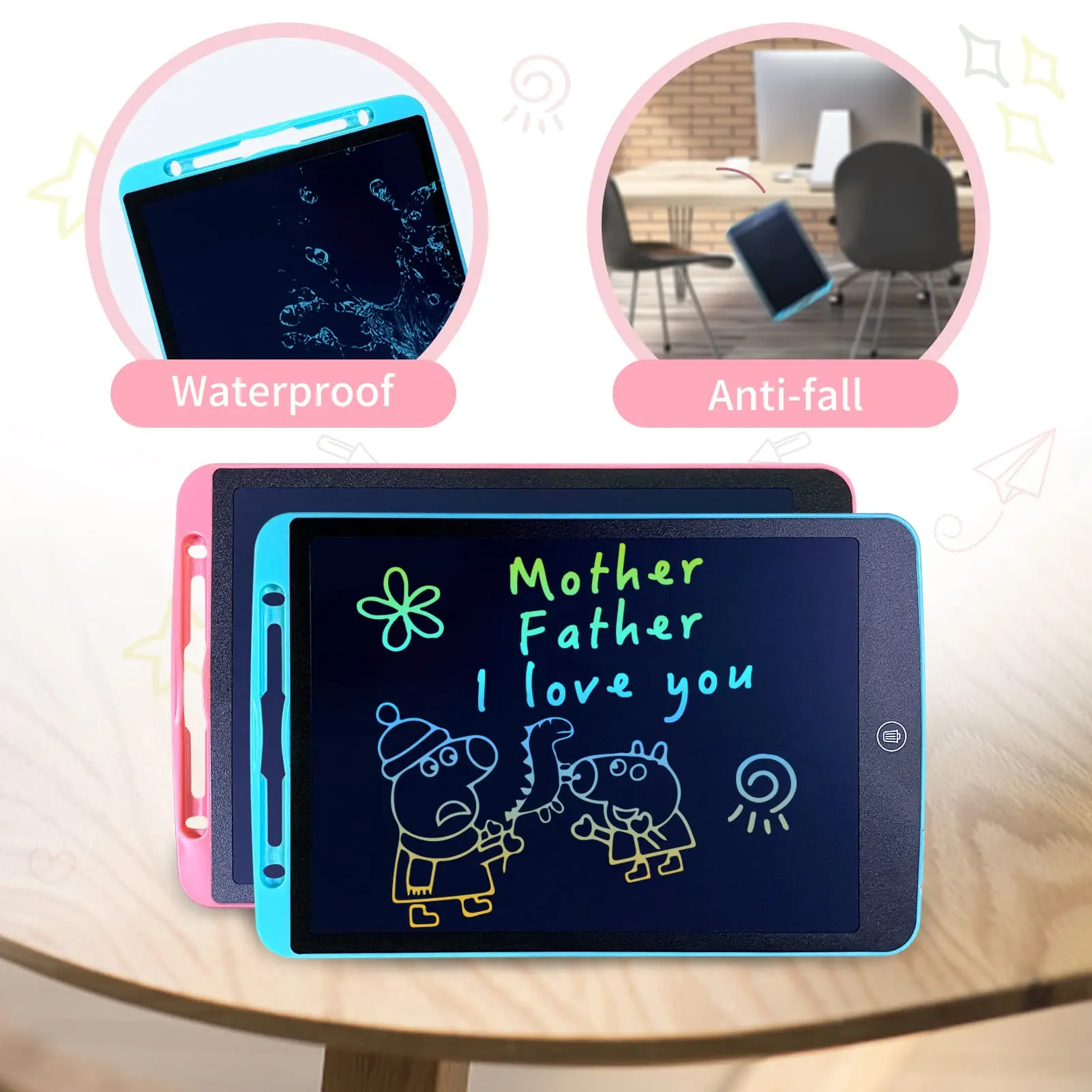 8.5/12/16 inch LCD Writing Tablet Drawing Board Children Boy Girl toys For Birthday, Thanksgiving, Easter, Christmas gifts - Image 5