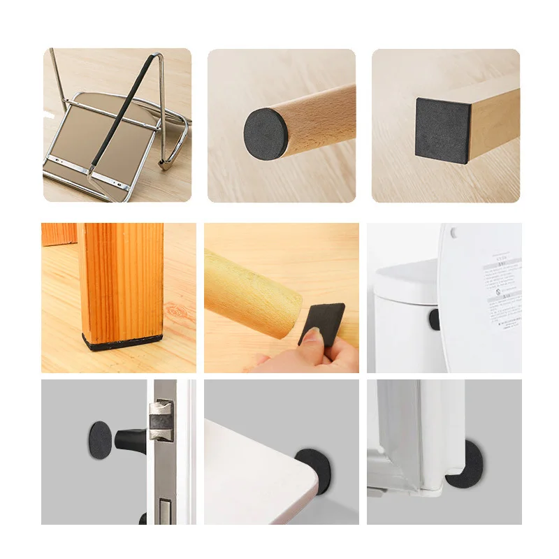 2/5M Self Adhesive Furniture Leg Pad Anti Slip Table Feet Mats Rug Floor Protector Sofa Chair Bumper Damper Furniture Foot Cover - Image 6
