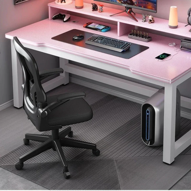Shelf Game Office Desks Bedroom Single Modern Simplicity Office Desks Write Table Escritorio Ordenador Work Furniture QF50OD - Image 2