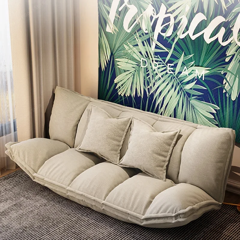 Vintage Stretch Sofa Bed Sleeper Convertible Chair Floor Adults Sofa Unusual Tatami Ergonomic Divani Soggiorno Home Furniture