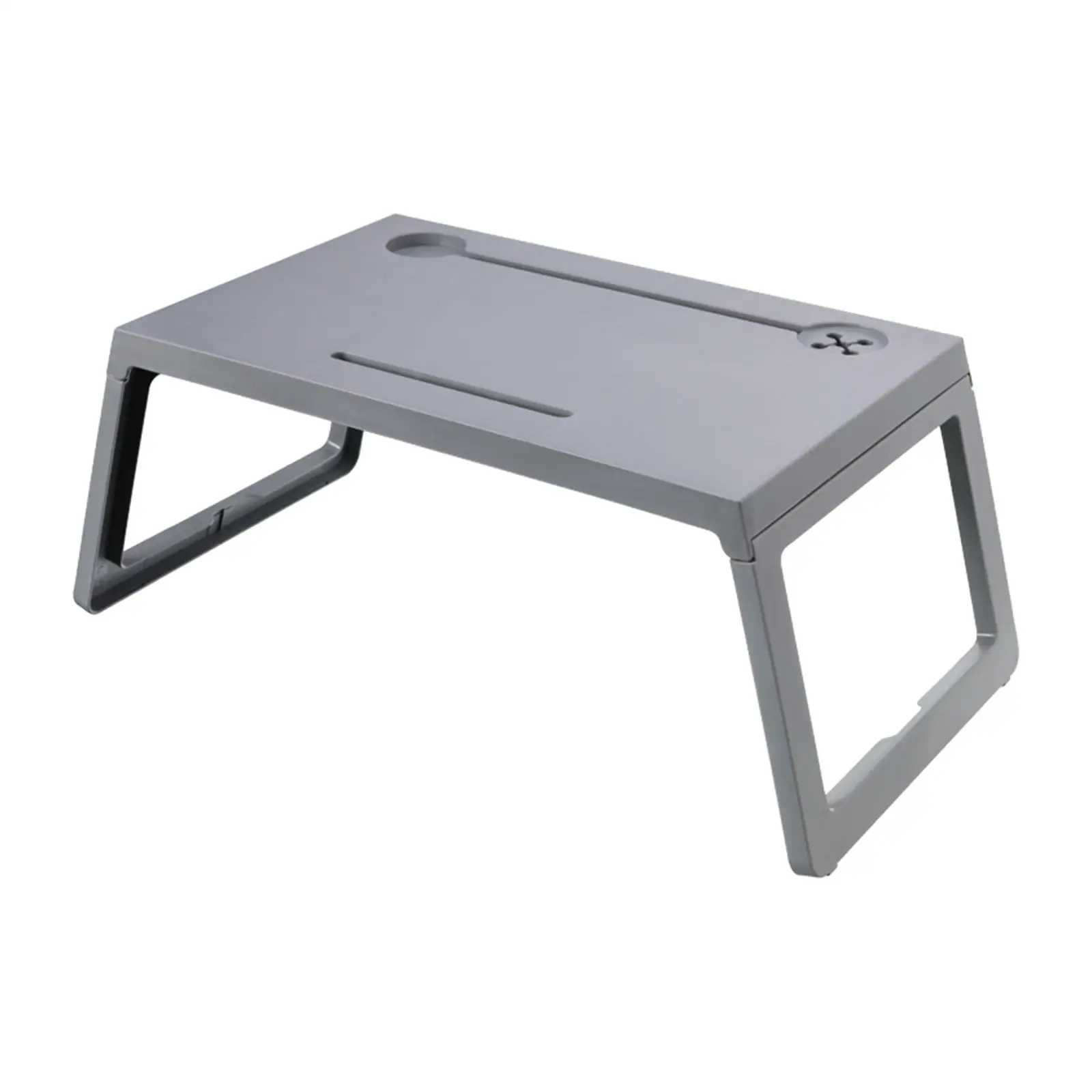Adjustable Laptop Desk with cups Holder Drawer Breakfast Tray Portable Laptop Table for Reading Floor Table Watching Sofa Bed - Image 5