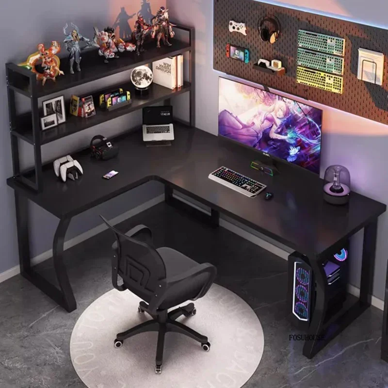 Nordic Corner Computer Desks Office Furniture Desktop Gaming Desks Creative Corner Desks Bedroom Home L-shaped Study Tables A - Image 2