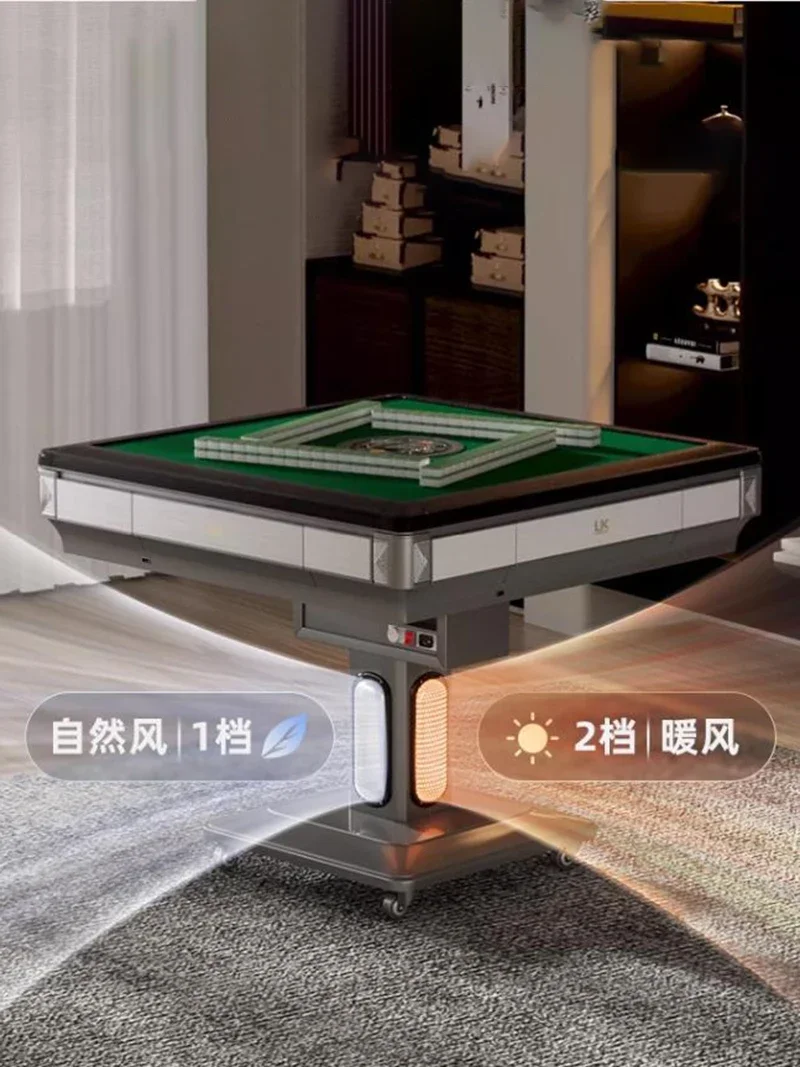 Simple Power-driven Dining Table Fold Storage Drawer Automatic Shuffling Mahjong Table Relax Mesa De Comedor Home Furniture LVMC - Image 4