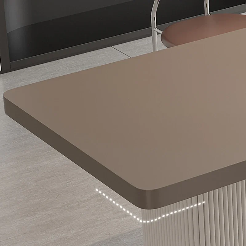 Dining Table Modern Dinning Tables Sets Luxury Kitchen Cafe Living Room Center Coffee Garden Individual Home Coffee Furniture - Image 4