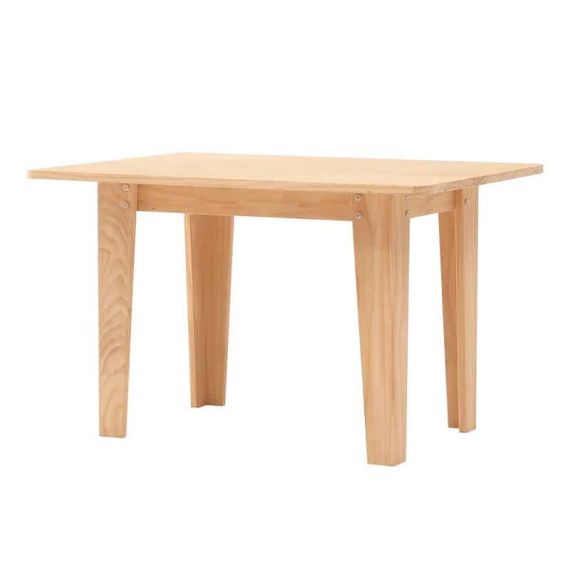 Nordic Style Solid Wood Children's Furniture Kids Desk and Chair Set Kindergarten Dining and Toys Game Table Study Desk