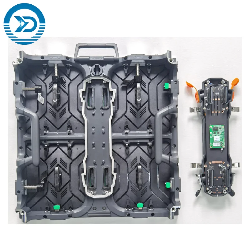 Hard-connected LED rental display P1.95 indoor rental 500mmx500mm event stage background manufacturer direct selling video card - Image 4