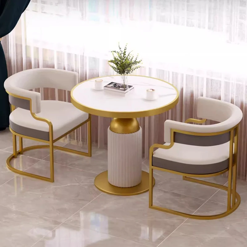 Modern Desk Dining Chairs Living Room Vanity Luxurydesign White Dining Chairs Armchair Wedding Sillas Cadeira Home Furniture - Image 5
