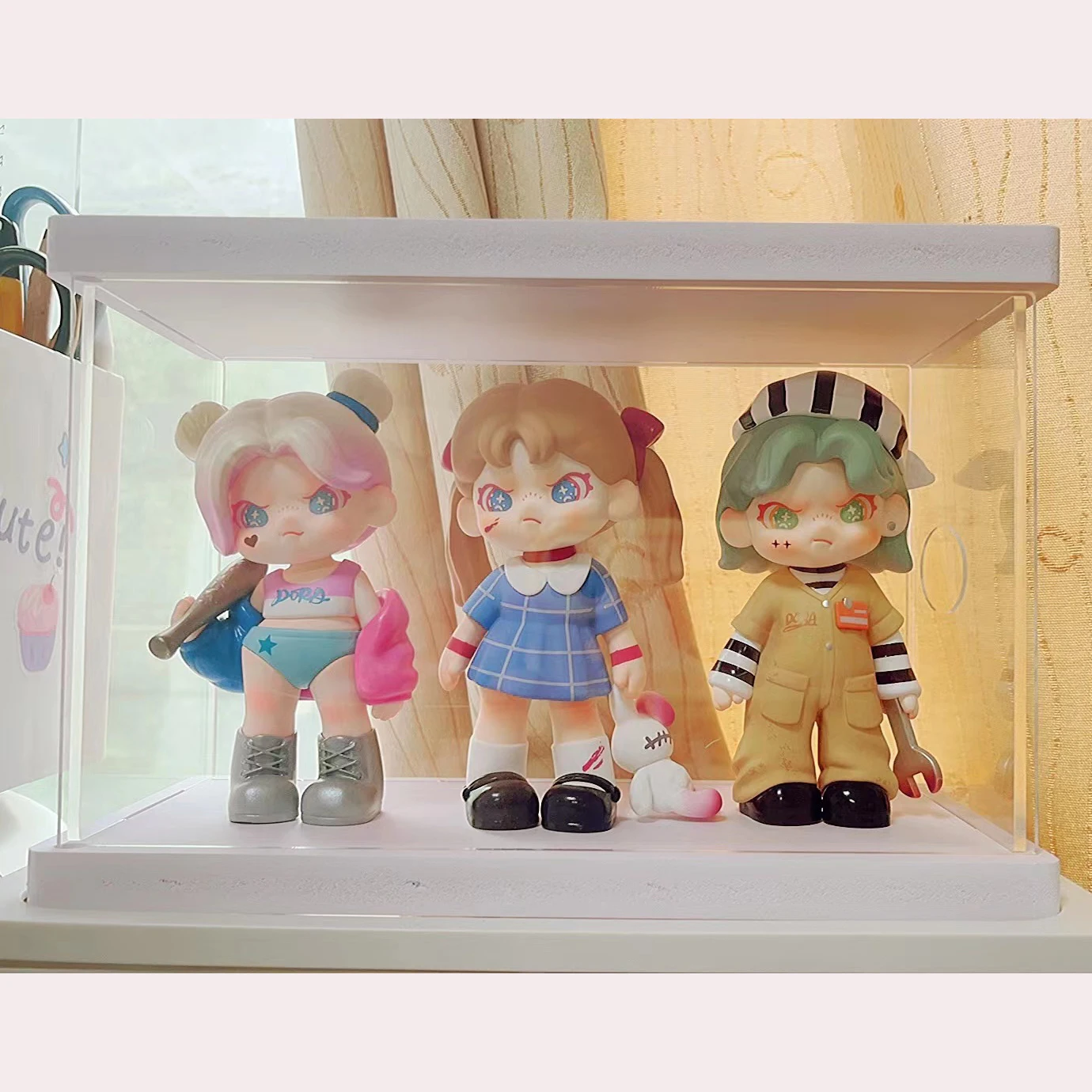 Blind Box Display Cabinet Storage Display Rack Hand-Made Dust-Proof Acrylic Transparent Display Box Storage Building Block Rack - Image 6
