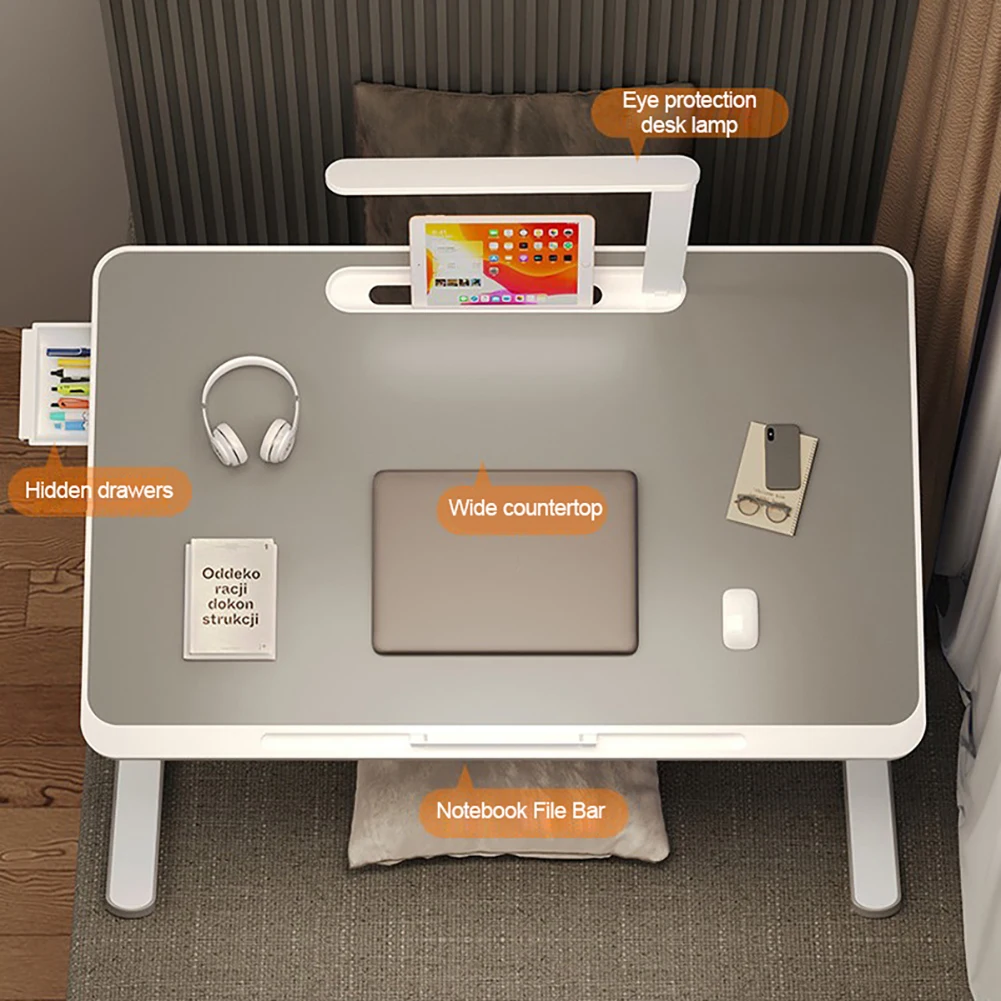 Foldable Lift Bed Small Table Home Learning Desk Simple Bedroom Computer Window Dormitory Student Table Laptop Computer Desk - Image 3