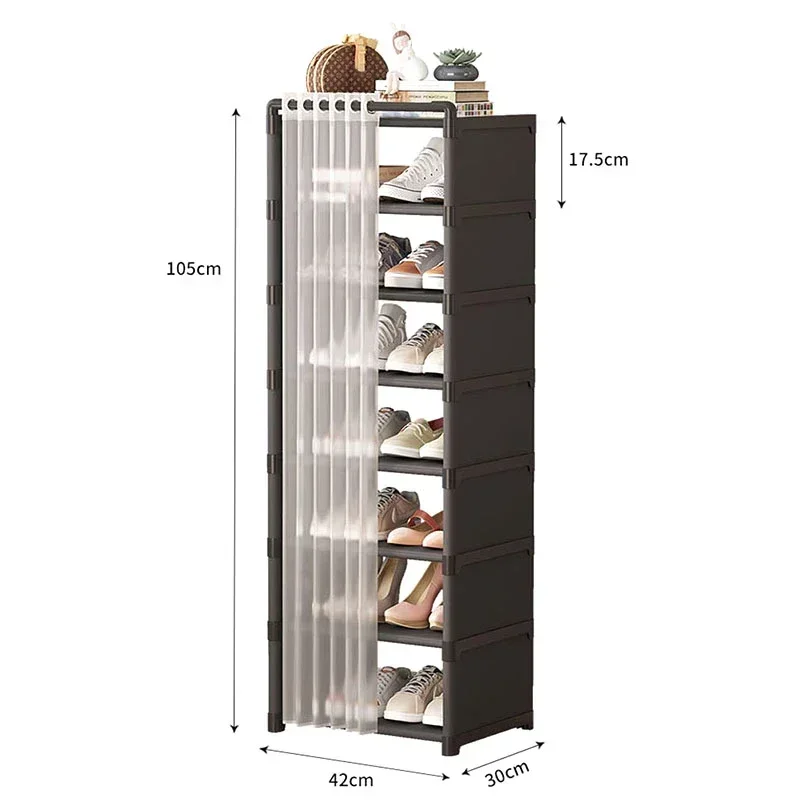 Home Furniture Shoe Rack Organizer Belt Women Luxury Bag Cabinet Shoerack Cabinets for Living Room Shoe-shelf - Image 4