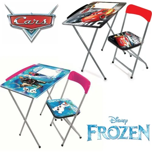 Furkan Toys Cars Licensed Table Chair Set-with Writing Board & Pencil - Image 3