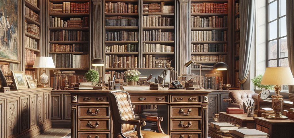 Luxe Libraries: Designing Sophisticated Home Study Spaces