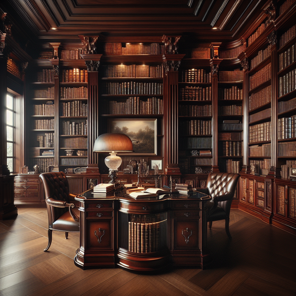 Luxe Libraries: Designing Sophisticated Home Study Spaces