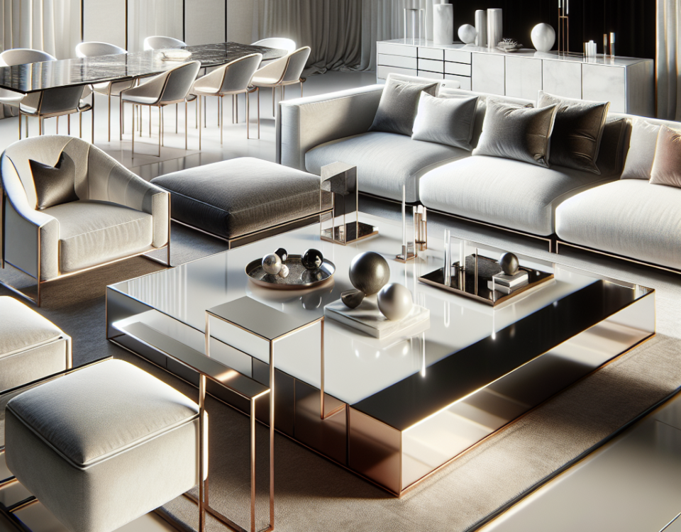 Luxe Linearity: The Beauty of Clean Lines in High-End Furniture