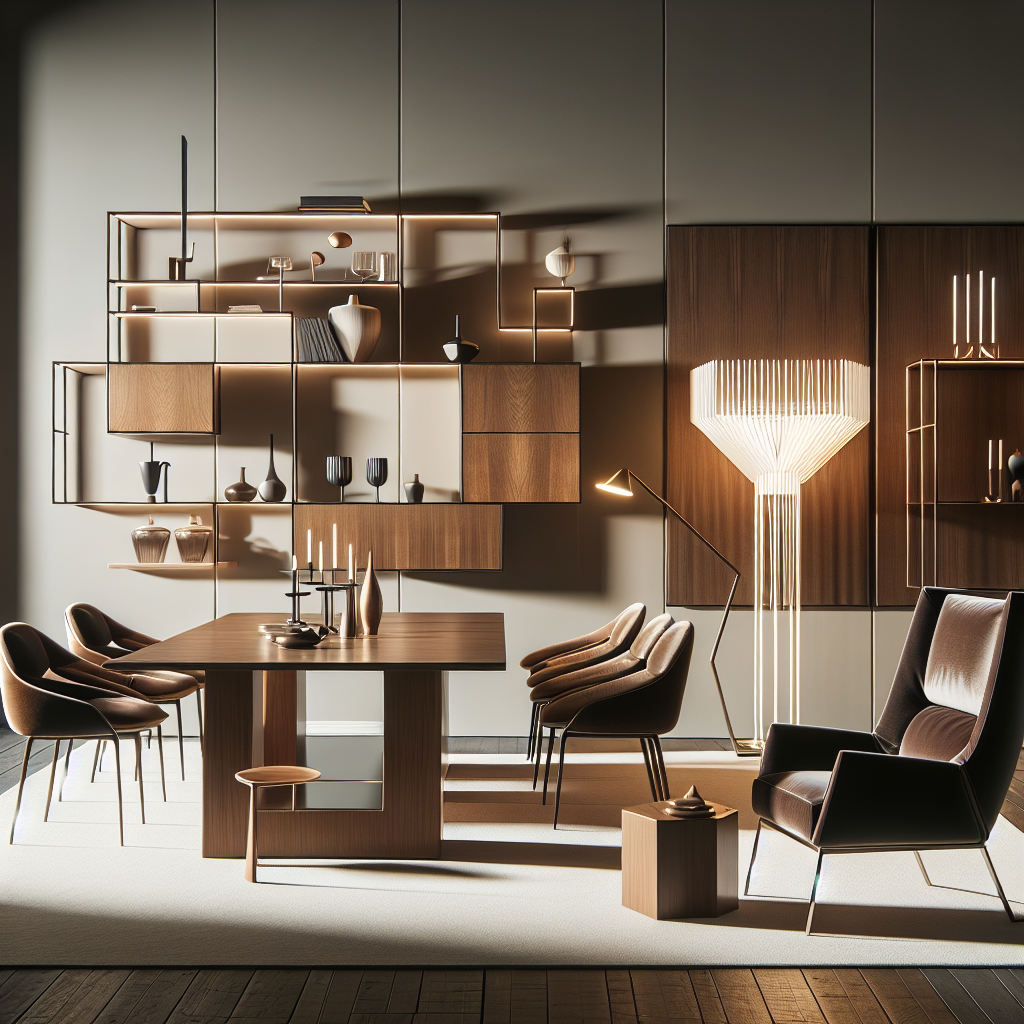 Luxe Linearity: The Beauty of Clean Lines in High-End Furniture