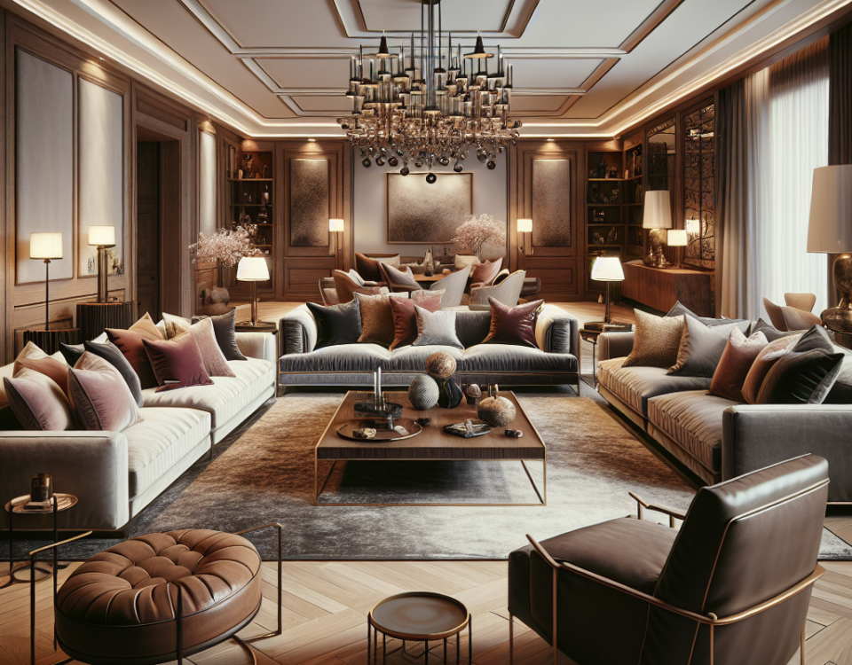 Luxe Lounging: The Art of the Perfect Seating Arrangement