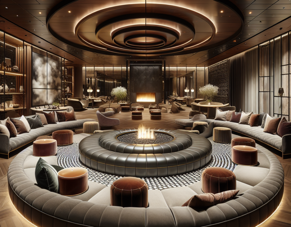 Luxe Lounging: The Return of the Conversation Pit