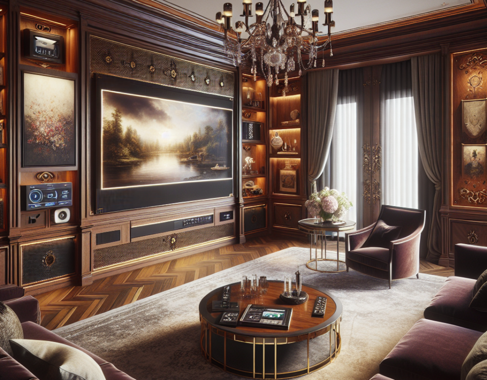 Luxury Tech Integration: Seamless Technology in High-End Interiors