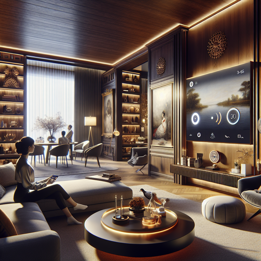 Luxury Tech Integration: Seamless Technology in High-End Interiors