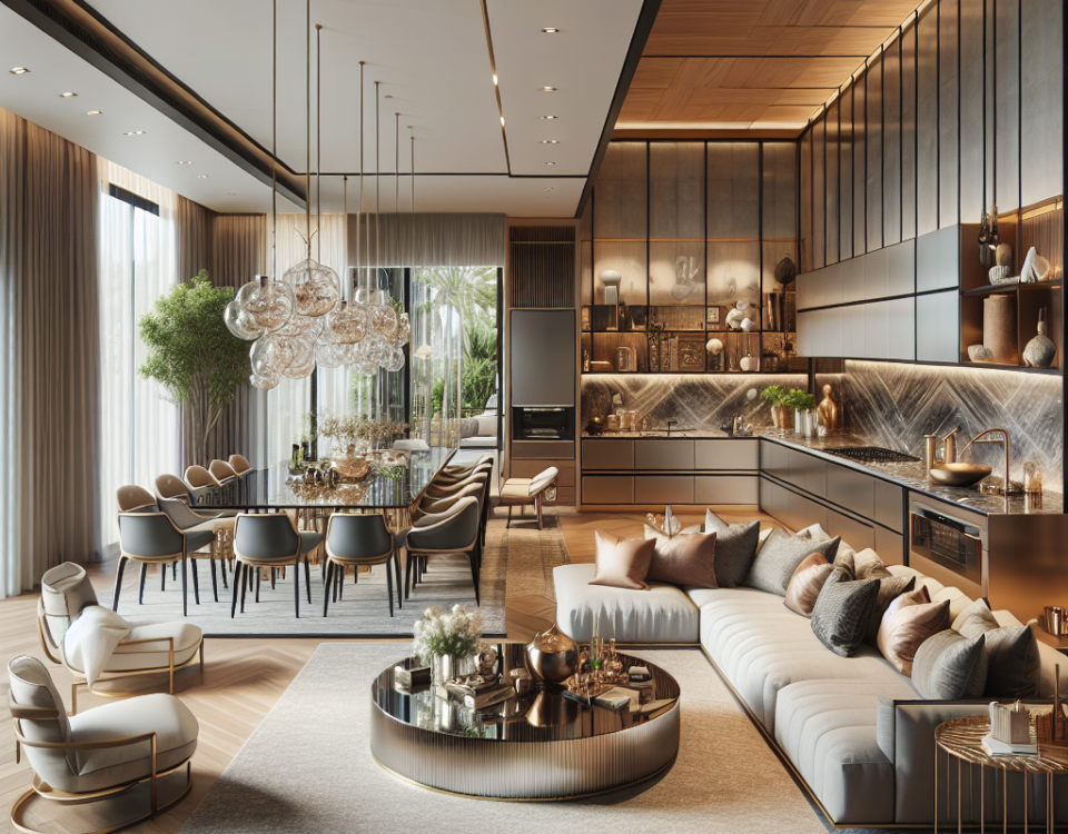 Luxury Zoning: Creating Distinct Areas in Open-Plan Living