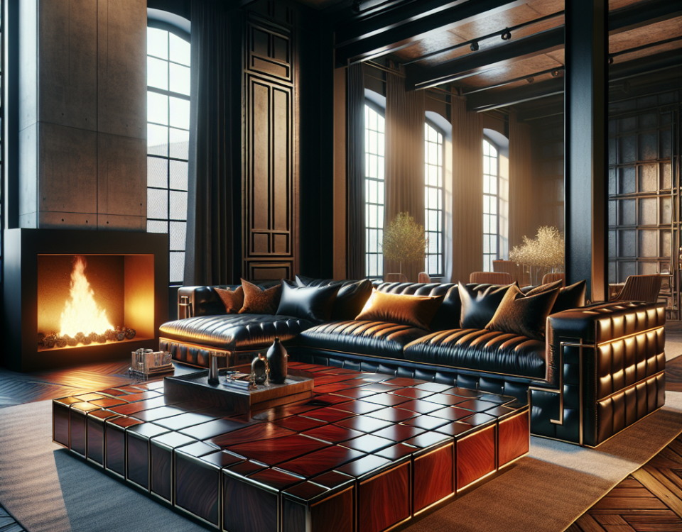Masculine Edge: Bold, Luxurious Designs for Contemporary Living