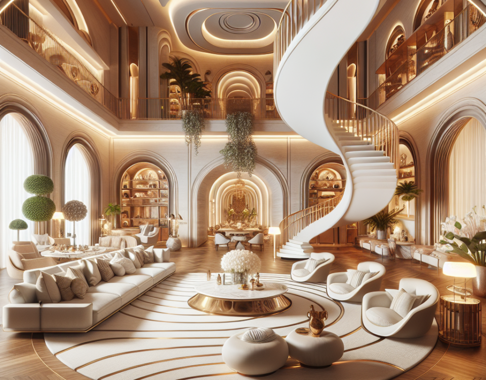 Modernist Curves: Softening Contemporary Luxury
