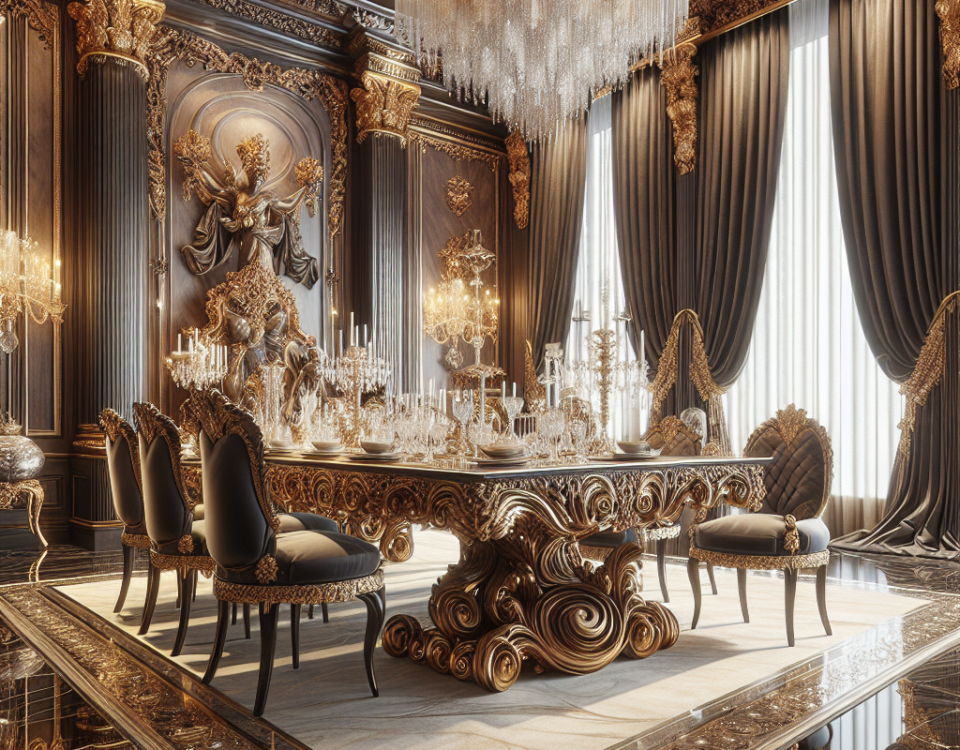 Neo-Baroque: Ornate Opulence for the Modern Age