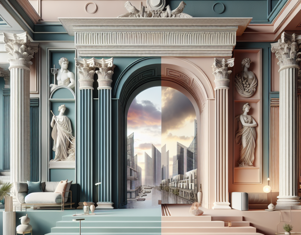 Neo-Classical Luxury: Ancient Inspirations in Modern Design