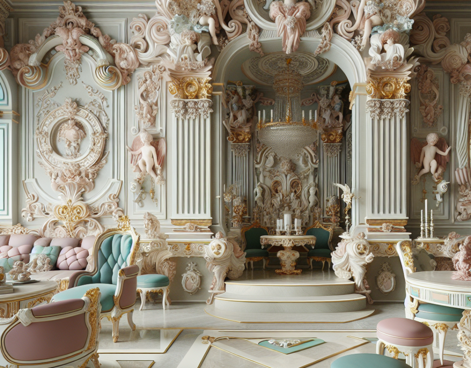 Neo-Rococo: Whimsical Opulence for Contemporary Homes