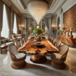 Opulent Organics: Natural Materials in High-End Furniture Design