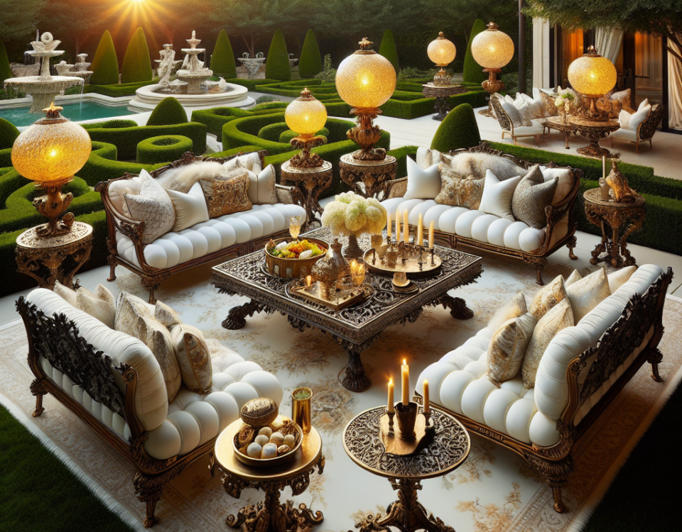 Outdoor Opulence: Luxury Furniture Trends for Exterior Spaces