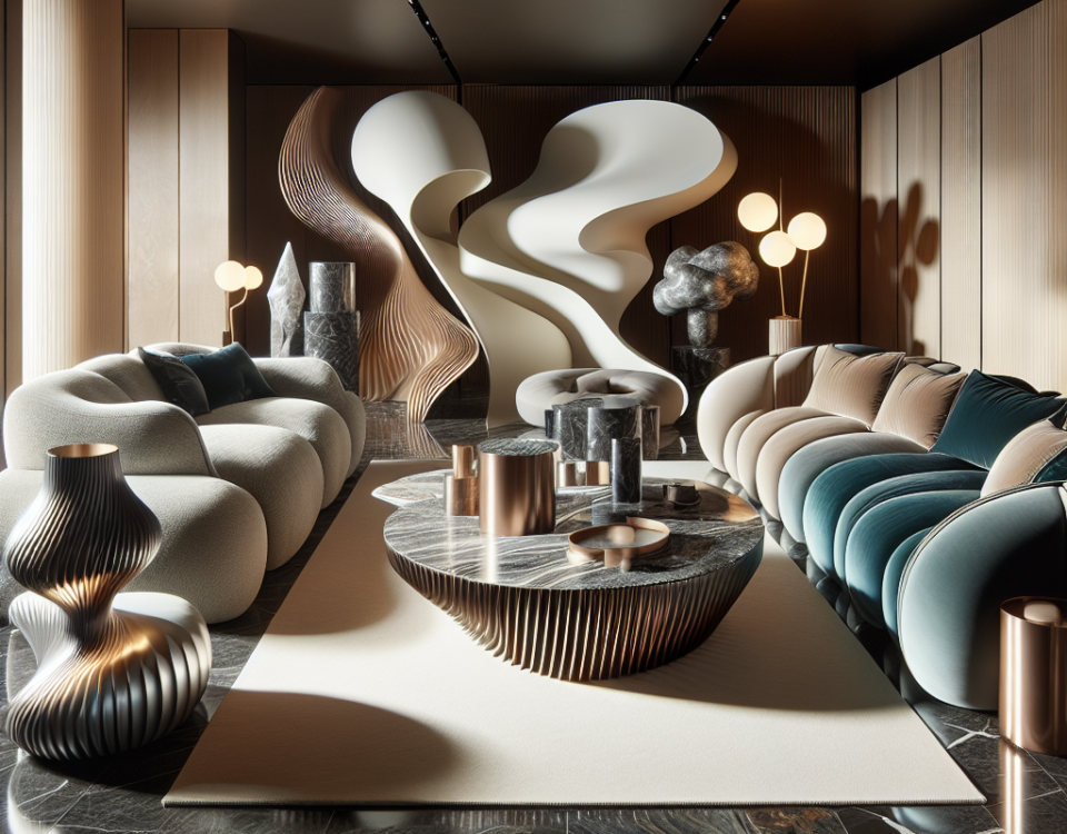 Sculptural Furniture: When Form Meets Function in High-End Design