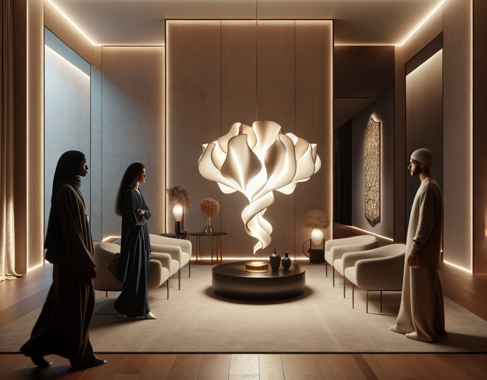 Sculptural Lighting: Illumination as Art in High-End Interiors