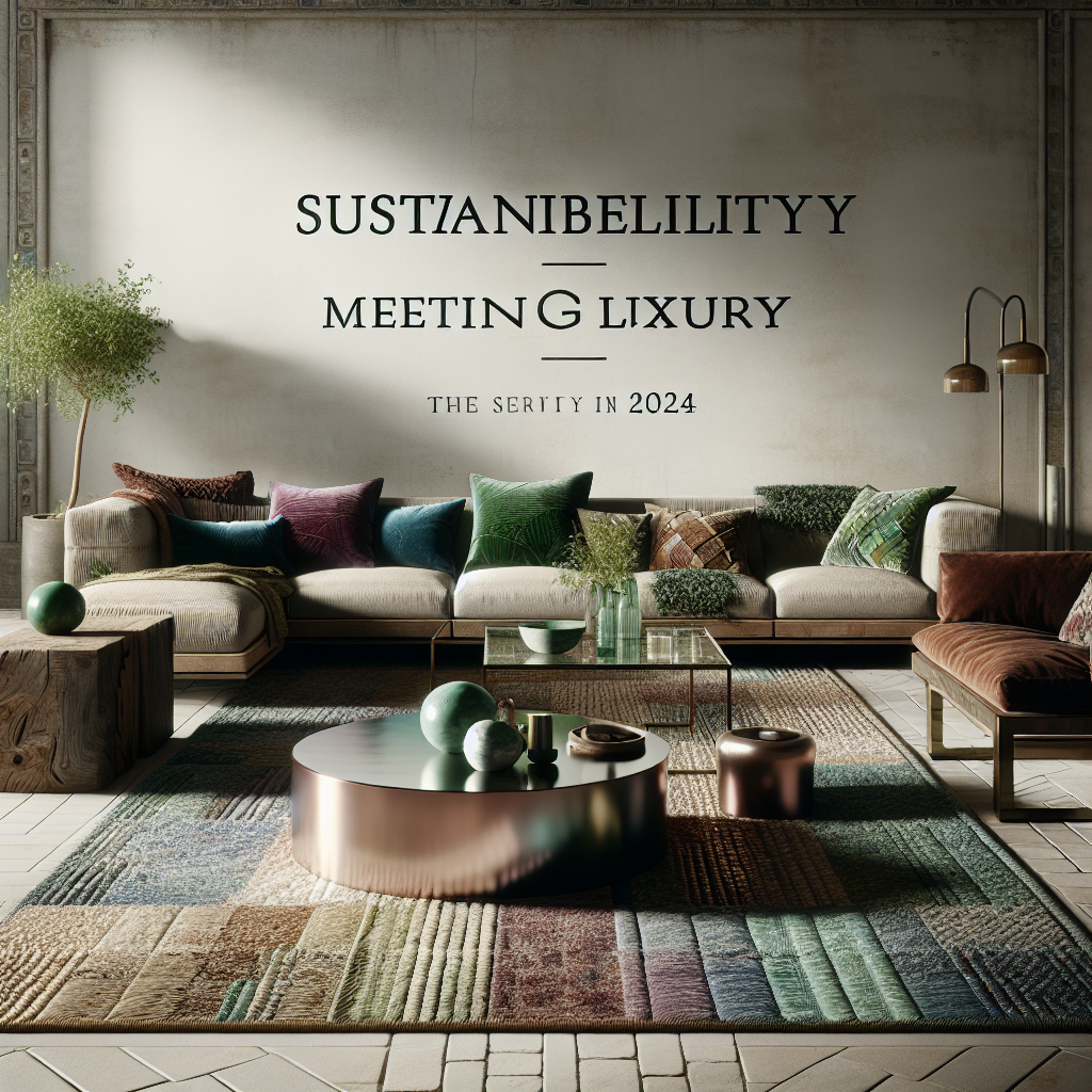 Sustainable Luxury: Eco-Friendly Furniture Trends for 2024