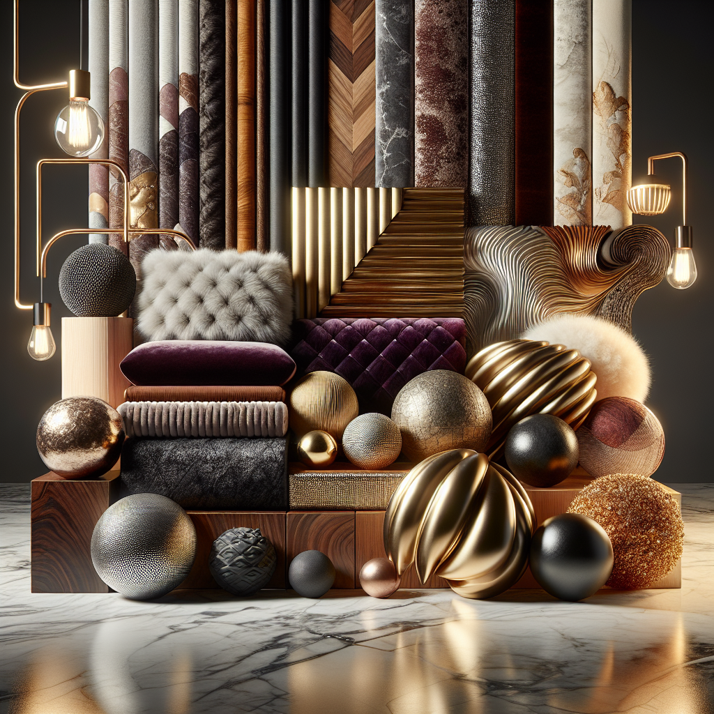 Tactile Luxury: The Importance of Texture in High-End Design